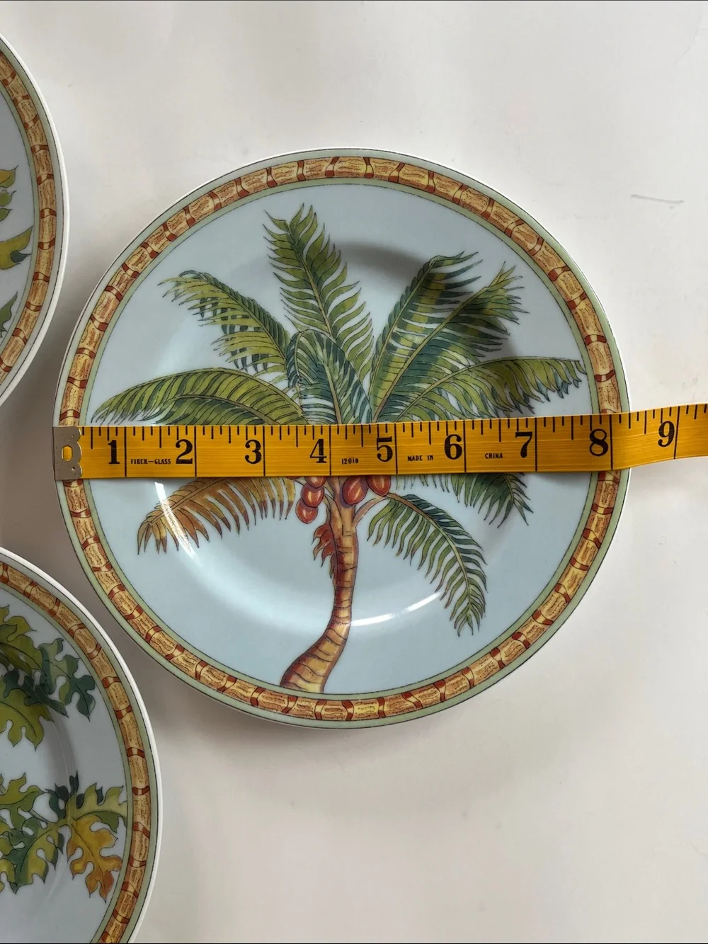 3 Tradewinds salad desert plates Siddhia Hutchinson Andrea Sadek papaya coconut
